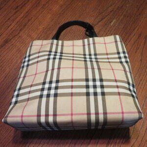 Burberry London Tote Bag Nylon Purse